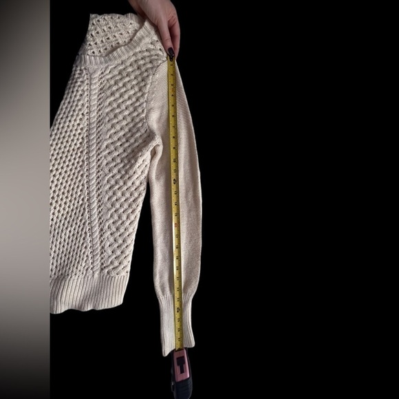 𝅺if it were me, women’s large ivory sweater - Picture 8 of 11